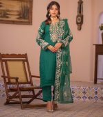 Kehkashan Exclusive Luxury Organza 3 Piece Suit