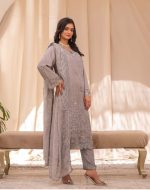 Mannat Exclusive Luxury Organza 3-Piece Suit