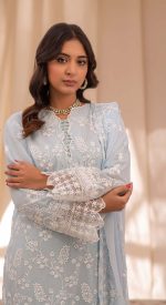 Mannat Exclusive Luxury Organza 3-Piece Suit