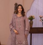 Raghib Exclusive Luxury Organza 3 Piece Suit